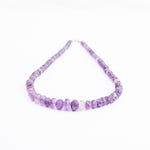 Load image into Gallery viewer, Amethyst Necklace: Peace and Calm - Oval Beads 1 Layer
