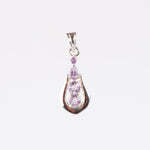 Amethyst Silver Pendant: Peace and Calm