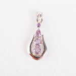 Amethyst Silver Pendant: Peace and Calm