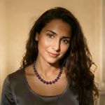 Load image into Gallery viewer, Amethyst Office Wear Necklace-Enhance Clarity and Inner Calm