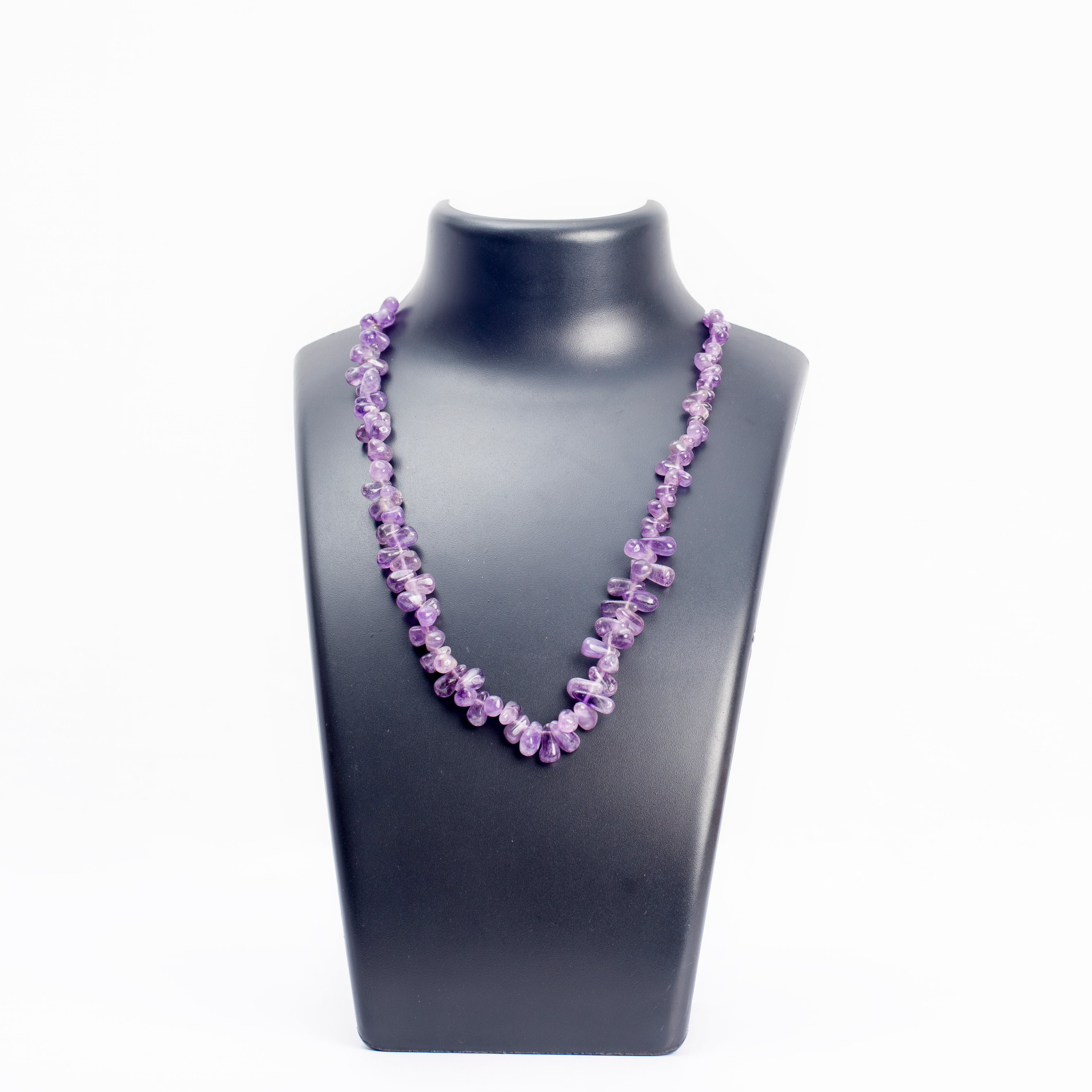 Amethyst Petal Beads Necklace