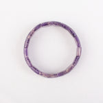 Amethyst Bracelet: Peace and Calm - Square Beads