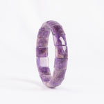 Amethyst Bracelet: Peace and Calm - Square Beads