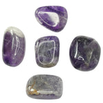 Load image into Gallery viewer, Amethyst Tumbled Stone: Peace and Calm
