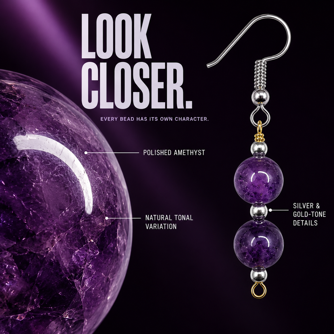 Amethyst Earring
