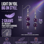 Load image into Gallery viewer, Amethyst Earring