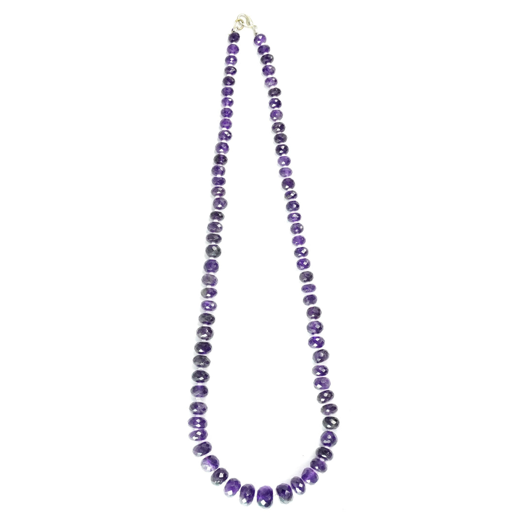 Amethyst Necklace: Peace and Calm - with Pearls