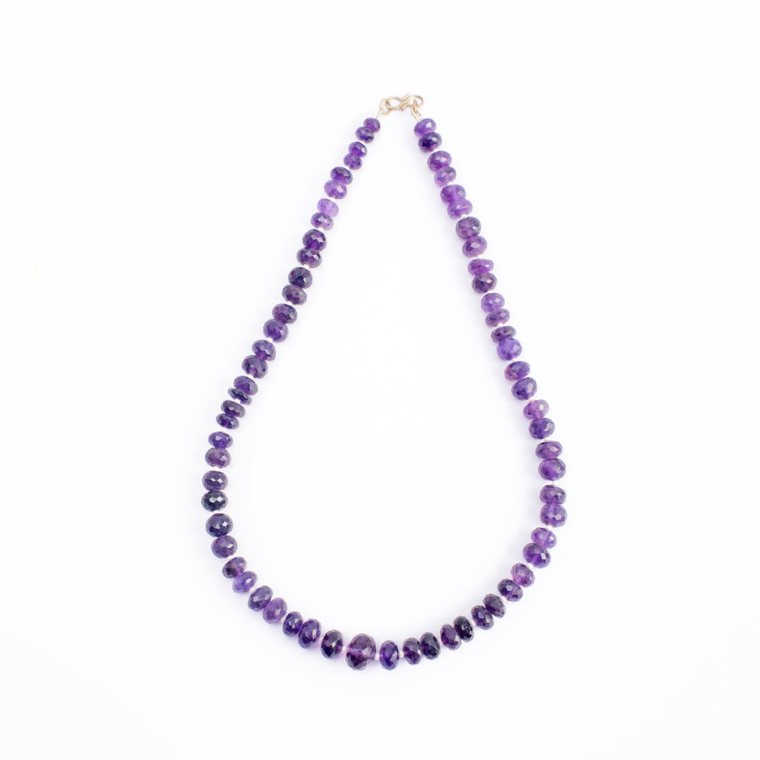 Amethyst with Pearls Necklace