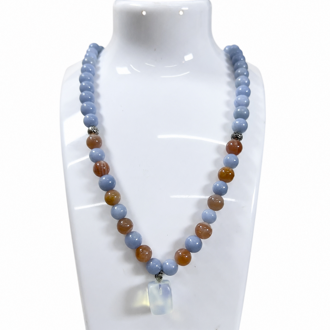 Angelite Festive Wear Necklace
