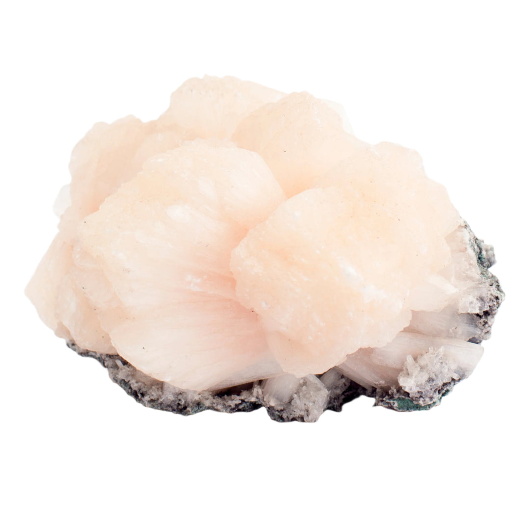 Apophyllite Stilbite Cluster: Joy and Passion