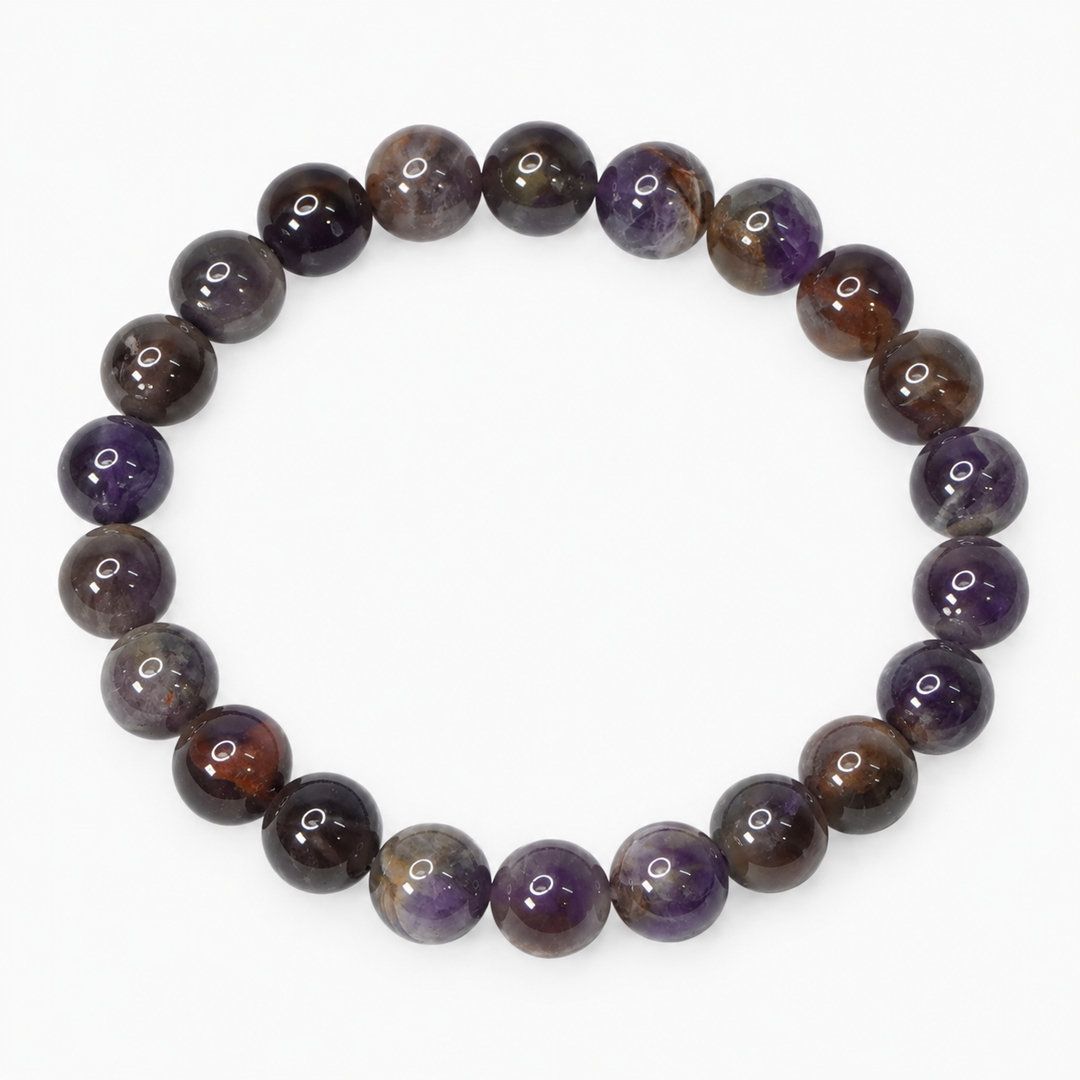 Auralite Bracelet: Round Beads 8mm