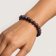Auralite Bracelet: Round Beads 8mm