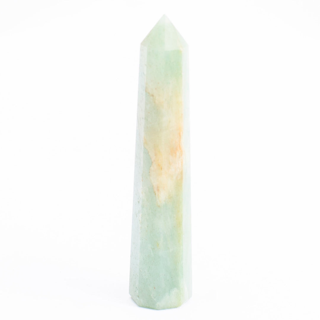 green aventurine tower