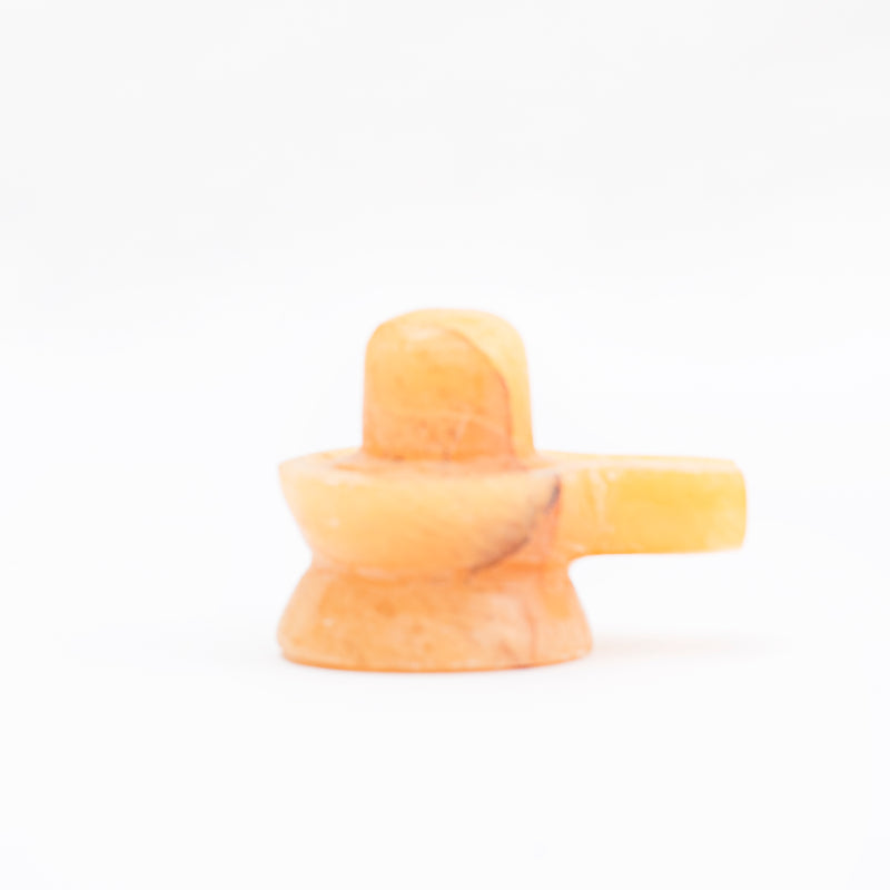 Yellow Aventurine Jaldhara Shivalingam: Stable and Grounded