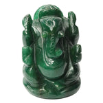 Load image into Gallery viewer, Aventurine Green Ganesha Idol: Good Health
