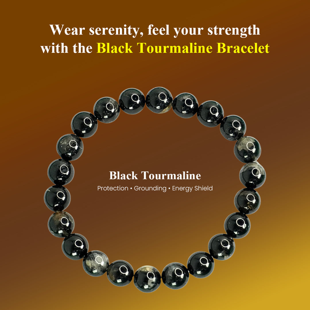 Black Tourmaline Bracelet: Protection