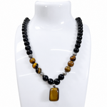 Load image into Gallery viewer, Black Tourmaline Festive Wear Necklace