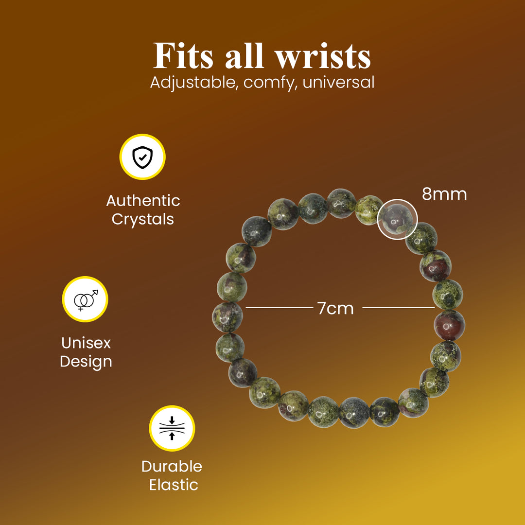 Blood Stone Bracelet : Enhances courage