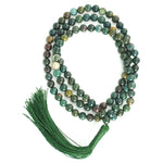 Load image into Gallery viewer, Bloodstone Japamala - Round Plain Beads 8mm
