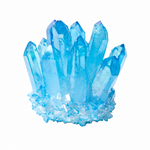 Load image into Gallery viewer, Blue Titanium Aura Quartz Cluster