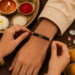 Load image into Gallery viewer, Karungali Rakhi: The Sacred Knot of Protection