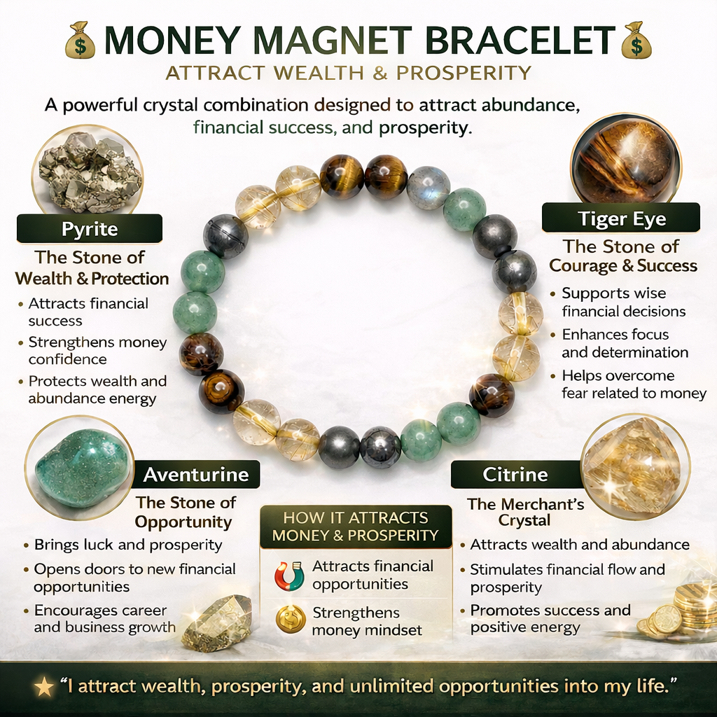 Money Magnet Bracelet — Attract Money & Opportunities