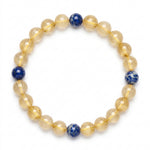 Load image into Gallery viewer, Golden Rutile and Lapis Lazuli