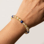 Load image into Gallery viewer, Goden Rutile and Lapis Lazuli