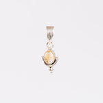 Citrine Silver Pendant: Abundance