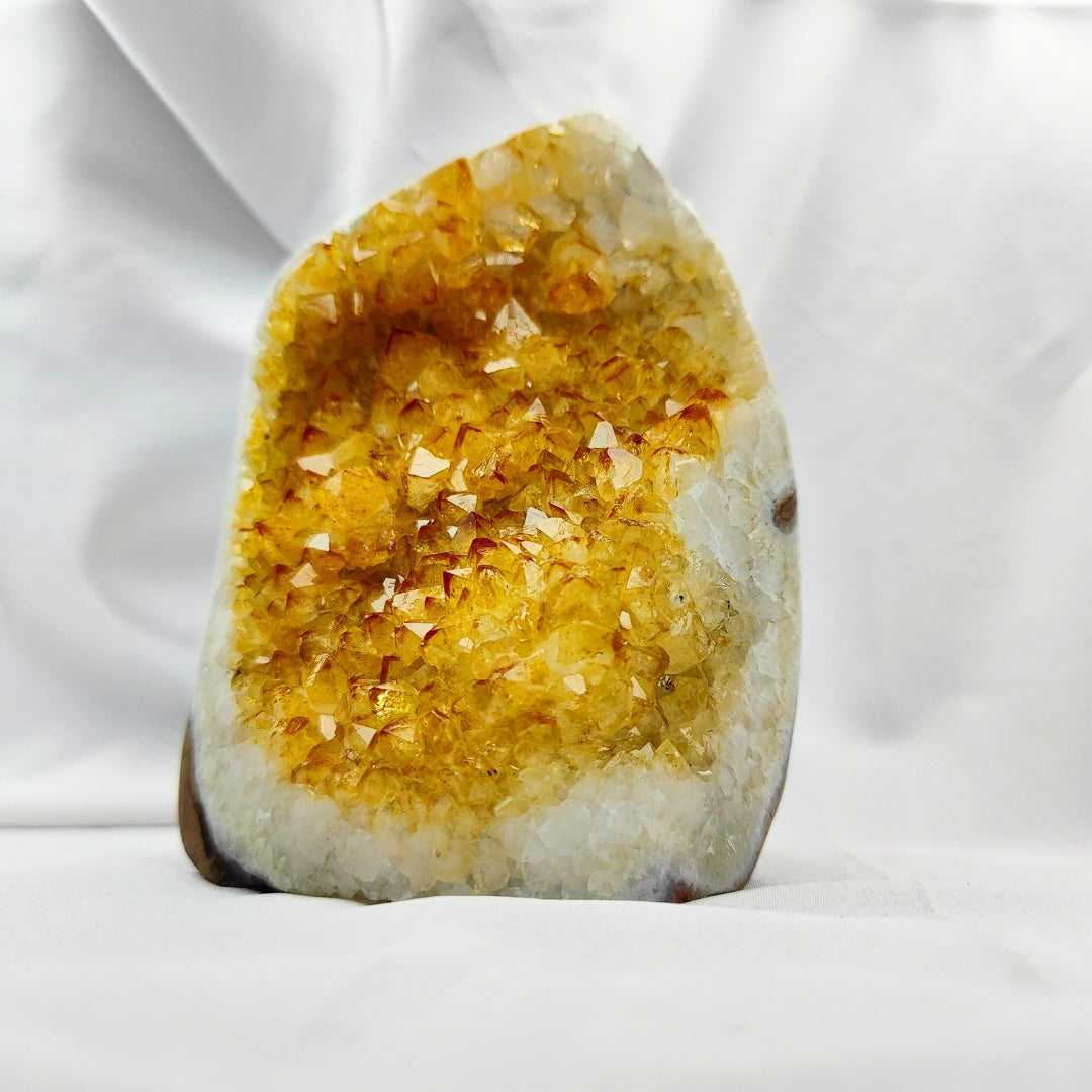 Citrine Cluster: Abundance