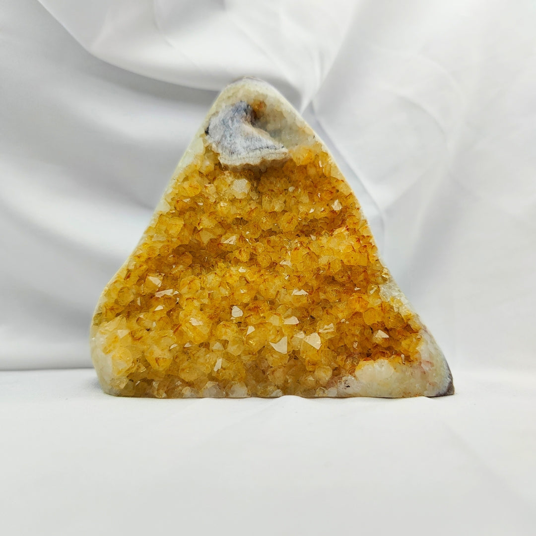 Citrine Cluster: Abundance