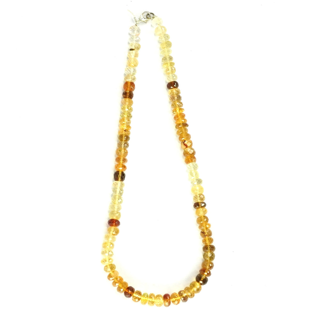 citrine necklace