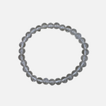 Load image into Gallery viewer, Clear Quartz Bracelet: Round Beads 6mm