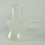 Load image into Gallery viewer, Clear Quartz (Spatika) Jaldhara Shivalingam | 2301-2400 gms
