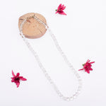 Load image into Gallery viewer, Clear Quartz Necklace: Spiritual Awareness - Round Cut Beads 8mm
