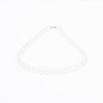 Load image into Gallery viewer, Clear Quartz Necklace: Spiritual Awareness - Round Cut Beads 8mm
