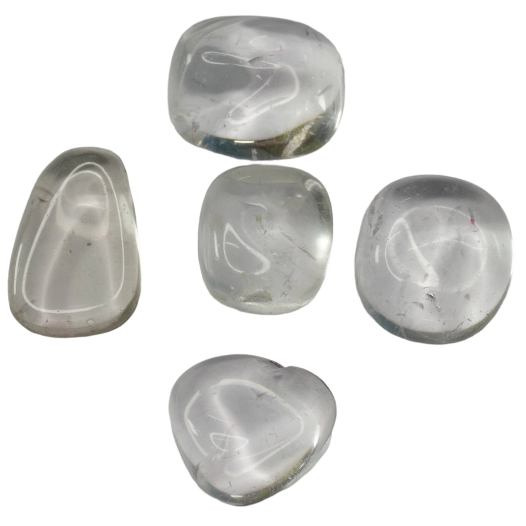 Clear Quartz Tumbled Stone: Spiritual Awareness