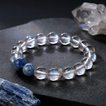 Load image into Gallery viewer, Clear Quartz &amp; Kyanite Bracelet