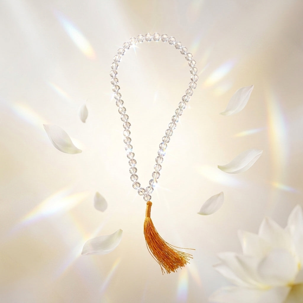 Clear Quartz Japamala