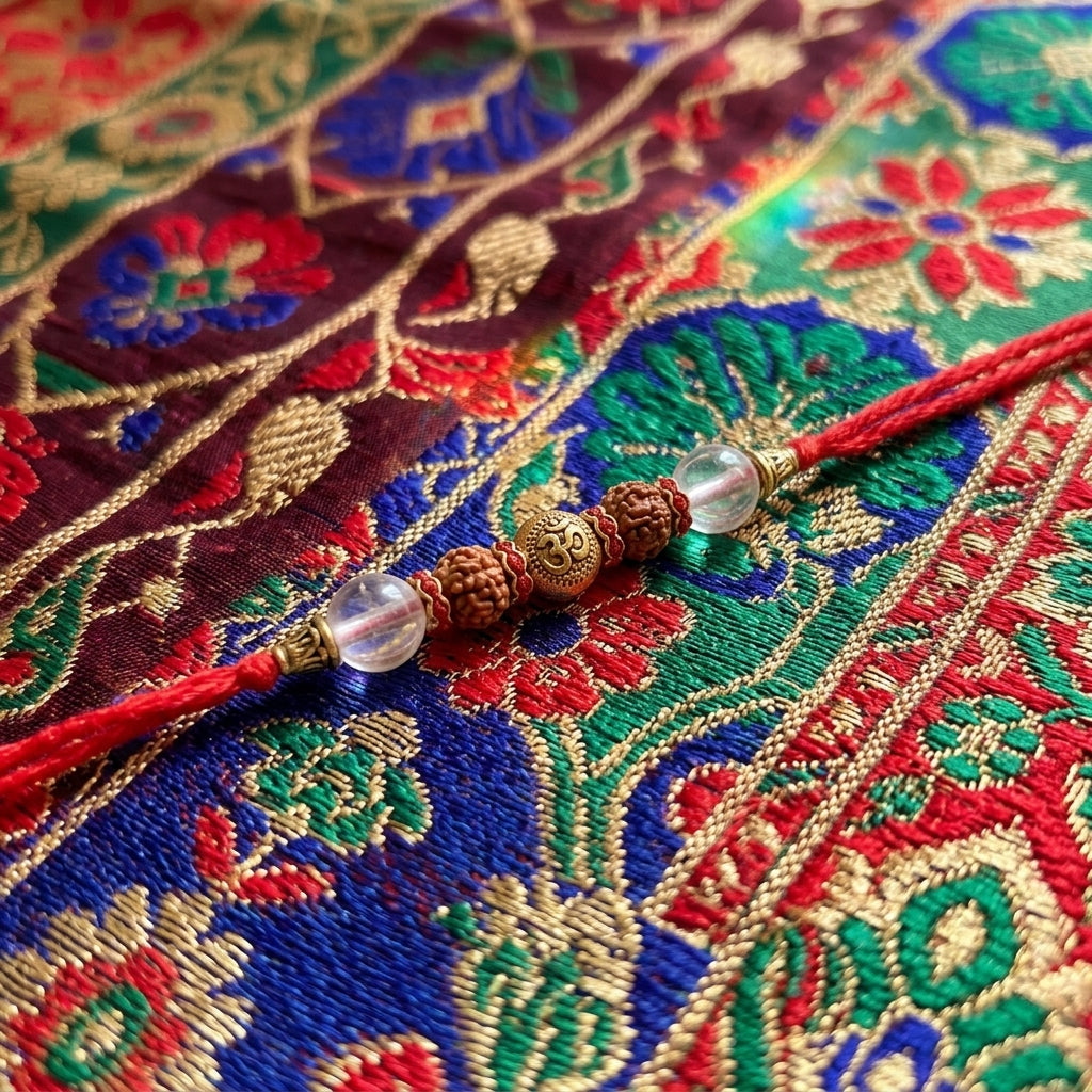 Dhyana Shakti Crystal Rakhi