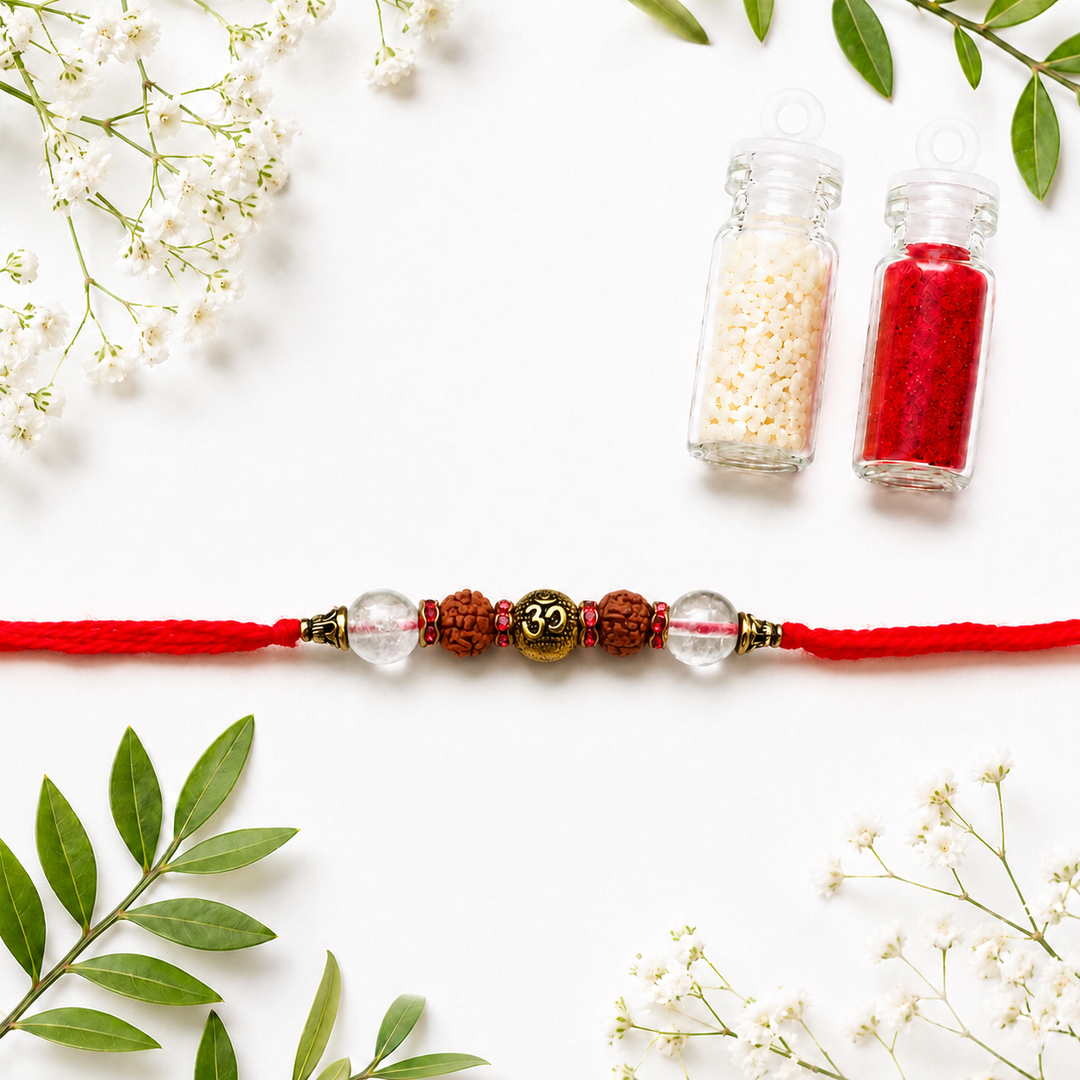 Dhyana Shakti Crystal Rakhi