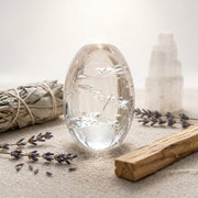 Clear Quartz (Spatika) Smooth Polished Natural Stone – Small Size 1–50 g