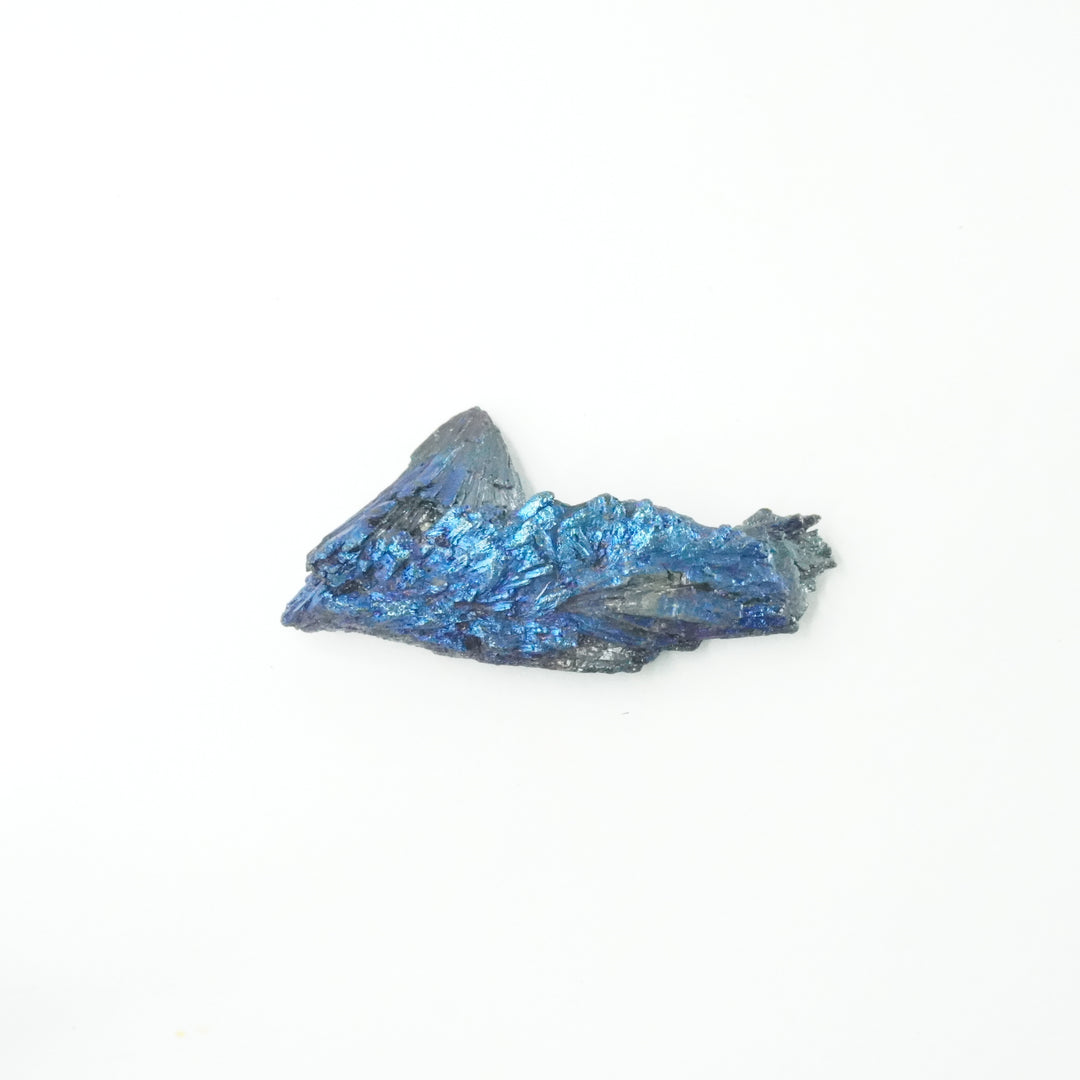 Black Kyanite Aura Blue Titanium Natural Stone: Constant Awareness