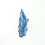 Load image into Gallery viewer, Black Kyanite Aura Blue Titanium Natural Stone: Constant Awareness
