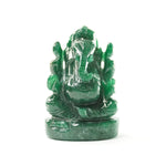 Load image into Gallery viewer, Aventurine Green Ganesha Idol: Good Health
