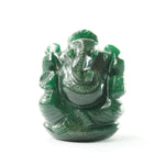 Load image into Gallery viewer, Aventurine Green Ganesha Idol: Good Health
