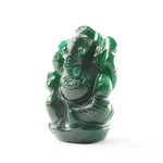 Load image into Gallery viewer, Aventurine Green Ganesha Idol: Good Health
