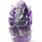 Amethyst Ganesha Idol: Peace and Calm