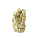 Rhodonite Ganesha Idol: Generosity