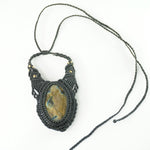 Labradorite Necklace: Enhances Inner Worth - Thread Weaved